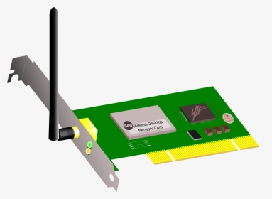 This Free Icons Png Design Of Wifi Pci Card , Png Download - Network Interface Card Clipart, Transparent Png, Transparent PNG