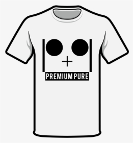 Image Of Premium Pure Logo White Tee, HD Png Download, Transparent PNG