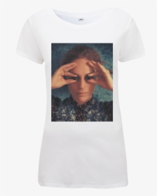 Glass Eyes Ladies White Tee - Active Shirt, HD Png Download, Transparent PNG