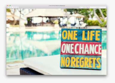 Make Money Online Fast - One Life One Chance No Regrets, HD Png Download, Transparent PNG
