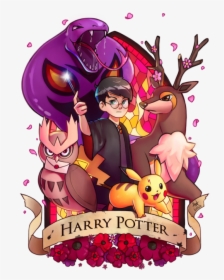 Harry Potter Com Pokémon, HD Png Download, Transparent PNG