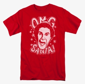 Elf Omg Santa T-shirt - Liverpool 88 89 Shirt, HD Png Download, Transparent PNG
