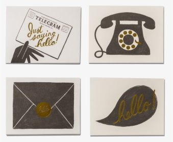 Rifle Paper Co Hello Cards Assorted - Printing, HD Png Download, Transparent PNG