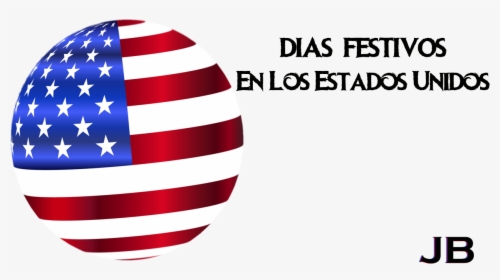 Días Festivos De Los Estados Unidos - Transparent Background Round Us Flag Transparent, HD Png Download, Transparent PNG