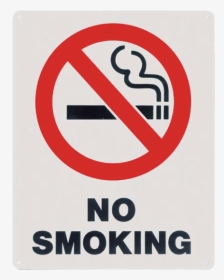Not Smoking W/picture - No Smoking Caution Sign, HD Png Download, Transparent PNG
