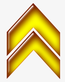 Double Arrow Yellow Up - Yellow Double Arrow Png, Transparent Png, Transparent PNG