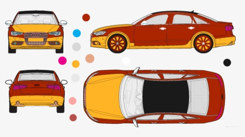 Audi A6 - Executive Car, HD Png Download, Transparent PNG