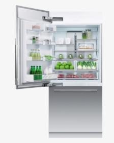 Fisher & Paykel Integrated Refrigerator Freezer, 36 - Ice Dispenser Integrated Fridge Freezer With Ice Maker, HD Png Download, Transparent PNG