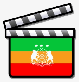Chakma Film Clapperboard - India Cinema Png, Transparent Png, Transparent PNG