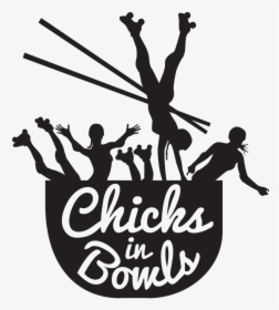 Chicks In Bowls - Chicks In Bowls Logo, HD Png Download, Transparent PNG
