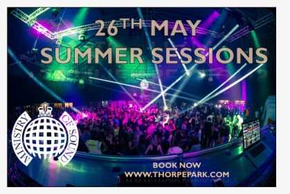 Ministry Of Sound Thorpe Park 2018, HD Png Download, Transparent PNG
