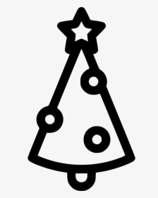 New Year Tree - Christmas Tree Icon Png, Transparent Png, Transparent PNG