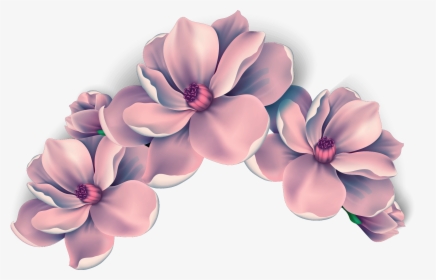 Ftestickers Flowers Flowercrown Freetoedit - Pink Flower Png Clipart, Transparent Png, Transparent PNG
