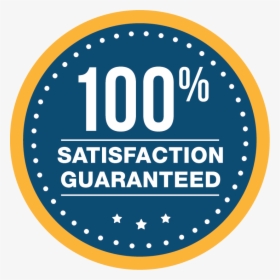 Satisfaction Badge - 100% Satisfaction Guaranteed Badge Blue, HD Png Download, Transparent PNG