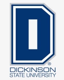 Logo Vertical Full Color - Dickinson State Blue Hawks Logo, HD Png Download, Transparent PNG