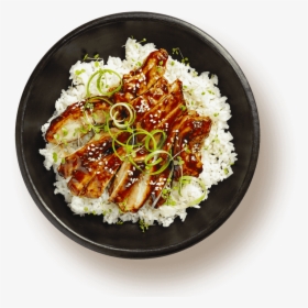 Teriyaki Chicken Asian Bowl Clipart Graphic Free Teriyaki - Teriyaki Chicken Rice Png, Transparent Png, Transparent PNG