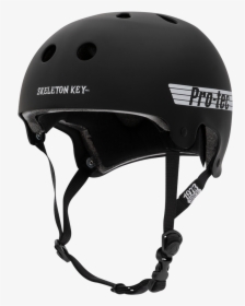 Skeleton Key - Pro Tec Full Black Helmets, HD Png Download, Transparent PNG
