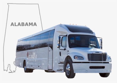 Alabama State Bus - School Bus, HD Png Download, Transparent PNG