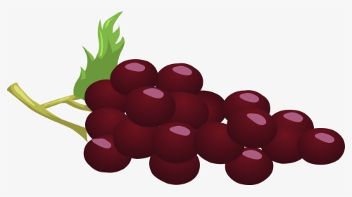 Clipart - Red Grape Clipart Png, Transparent Png, Transparent PNG