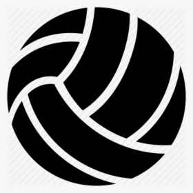 Volleyball Png Image - Volleyball Ball Black And White, Transparent Png, Transparent PNG