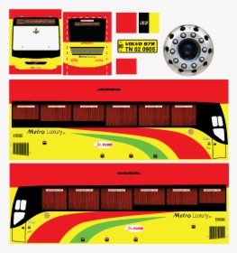 Bus Simulator Indonesia Livery, HD Png Download, Transparent PNG