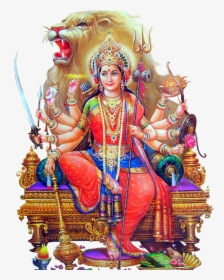Transparent Durga Puja Durga Navaratri Mythology Carnival, HD Png Download, Transparent PNG