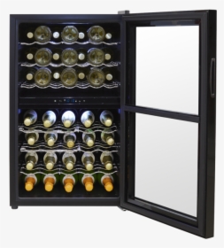 Baridi 43 Bottle Dual Zone Wine Cooler, Fridge, Touch - Display Case, HD Png Download, Transparent PNG