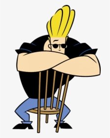 Johnny Bravo On Chair - Hey Babe Johny Bravo, HD Png Download, Transparent PNG