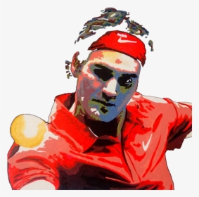 Cuadro De Roger Federer, HD Png Download, Transparent PNG