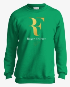 Roger Federer Youth Sweatshirt Sweatshirts - T-shirt, HD Png Download, Transparent PNG