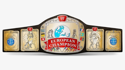 Wwf European Championship Title Dave , Png Download - Wwe European Championship, Transparent Png, Transparent PNG