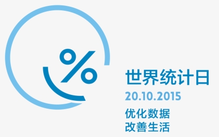 World Statistics Day Logo In Chinese - Circle, HD Png Download, Transparent PNG