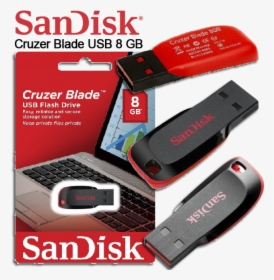 Sandisk Usb Cruzer Blade, HD Png Download, Transparent PNG