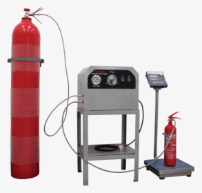 Unique Carbon Dioxide Refilling Machine - Fire Extinguisher Refilling Machine, HD Png Download, Transparent PNG