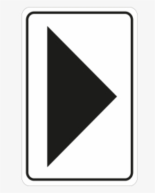 Large Arrow Door Sign - Traffic Sign, HD Png Download, Transparent PNG