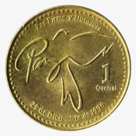 Moneda De Quetzal De Guatemala , Png Download - Farthing Coin, Transparent Png, Transparent PNG