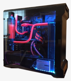 Phanteks Enthoo Evolv Atx Tempered Glass Water Cooling, HD Png Download, Transparent PNG