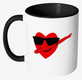 Heart Emoji Dabbing For Valentine S Day Mugs Accent - Im A Cunt Mug, HD Png Download, Transparent PNG