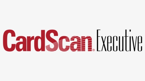 Cardscan Executive Logo Png Transparent - Carmine, Png Download, Transparent PNG