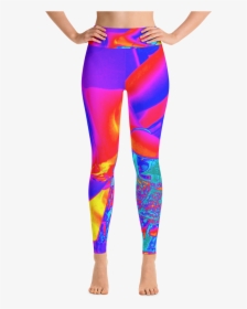 High Waisted Compression Leggings, HD Png Download, Transparent PNG