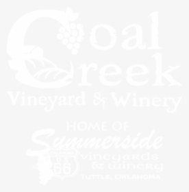 Coal Creek Vineyard & Winery - Jhu Logo White, HD Png Download, Transparent PNG