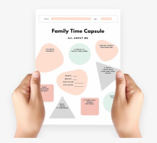 Family Time Capsule - Paper, HD Png Download, Transparent PNG