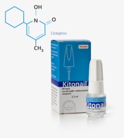Kitonail 80 Mg G Barniz Uñas Medicamentoso 3 3 Ml, HD Png Download, Transparent PNG
