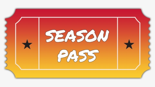 Season Pass Ticket - Sign, HD Png Download, Transparent PNG