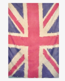 British Union Jack Flag Grunge Style Cotton Linen Wall - Uk House Building Statistics, HD Png Download, Transparent PNG
