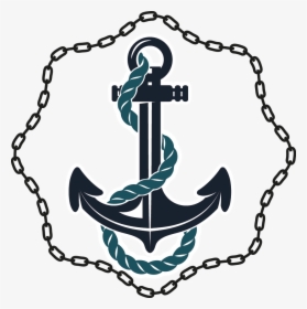 Anchor And Chain Clipart Png Free Anchor Chain Drawer - Anchor Ship Png, Transparent Png, Transparent PNG