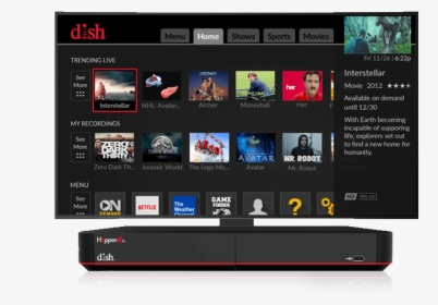 On Demand Movies - Dish Network Dvr, HD Png Download, Transparent PNG