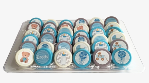 Baby Boy Chocolate Covered Oreo Platter $ , Png Download - Cupcake, Transparent Png, Transparent PNG