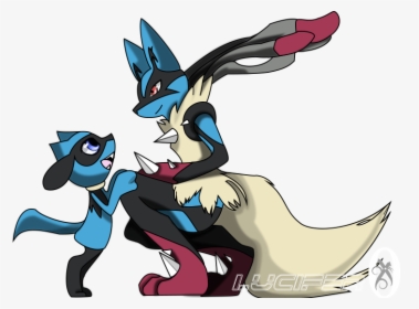 Nate And Mega Lucario - Lucario And Nate, HD Png Download, Transparent PNG