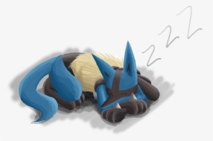 Sleeping Lucario, HD Png Download, Transparent PNG